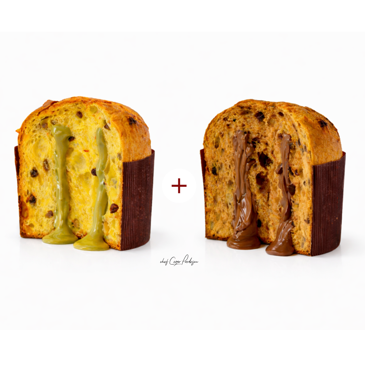 panettone pistacchio + nocciola panettone pistacchio + nocciola